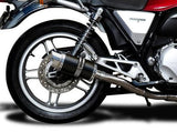 DELKEVIC Honda CB1100 Full Exhaust System with Mini 8" Carbon Silencer – Accessories in the 2WheelsHero Motorcycle Aftermarket Accessories and Parts Online Shop