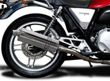 DELKEVIC Honda CB1100 Full Exhaust System with Stubby 14" Silencer – Accessories in the 2WheelsHero Motorcycle Aftermarket Accessories and Parts Online Shop