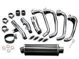 DELKEVIC Honda CB1100 Full Exhaust System with Stubby 18" Carbon Silencer – Accessories in the 2WheelsHero Motorcycle Aftermarket Accessories and Parts Online Shop