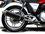 DELKEVIC Honda CB1100 Full Exhaust System with Stubby 18" Carbon Silencer – Accessories in the 2WheelsHero Motorcycle Aftermarket Accessories and Parts Online Shop