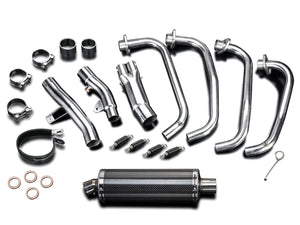 DELKEVIC Honda CB1100 Full Exhaust System with Stubby 14" Carbon Silencer – Accessories in the 2WheelsHero Motorcycle Aftermarket Accessories and Parts Online Shop