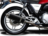 DELKEVIC Honda CB1100 Full Exhaust System with Stubby 14" Carbon Silencer – Accessories in the 2WheelsHero Motorcycle Aftermarket Accessories and Parts Online Shop