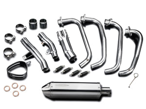 DELKEVIC Honda CB1100 Full Exhaust System with 13" Tri-Oval Silencer – Accessories in the 2WheelsHero Motorcycle Aftermarket Accessories and Parts Online Shop