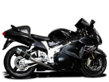 DELKEVIC Suzuki GSXR1300 Hayabusa (99/07) Full 4-2 Exhaust System with Mini 8" Carbon Silencers – Accessories in the 2WheelsHero Motorcycle Aftermarket Accessories and Parts Online Shop