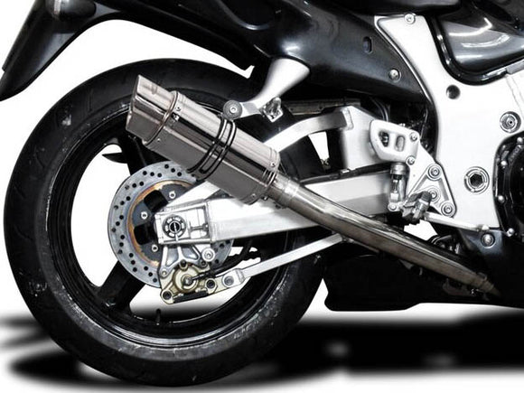 DELKEVIC Suzuki GSXR1300 Hayabusa (99/07) Full 4-2 Exhaust System with Mini 8