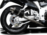 DELKEVIC Suzuki GSXR1300 Hayabusa (99/07) Full 4-2 Exhaust System with DS70 9" Carbon Silencers – Accessories in the 2WheelsHero Motorcycle Aftermarket Accessories and Parts Online Shop