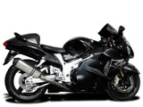 DELKEVIC Suzuki GSXR1300 Hayabusa (99/07) Full 4-2 Exhaust System with 13.5" X-Oval Titanium Silencers – Accessories in the 2WheelsHero Motorcycle Aftermarket Accessories and Parts Online Shop