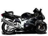 DELKEVIC Suzuki GSXR1300 Hayabusa (99/07) Full 4-2 Exhaust System with Stubby 18" Silencers – Accessories in the 2WheelsHero Motorcycle Aftermarket Accessories and Parts Online Shop