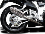 DELKEVIC Suzuki GSXR1300 Hayabusa (99/07) Full 4-2 Exhaust System with SS70 9" Silencers – Accessories in the 2WheelsHero Motorcycle Aftermarket Accessories and Parts Online Shop