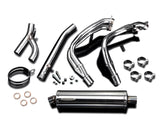 DELKEVIC Suzuki GSXR1300 Hayabusa (99/07) Full 4-1 Exhaust System with Stubby 18" Silencer – Accessories in the 2WheelsHero Motorcycle Aftermarket Accessories and Parts Online Shop