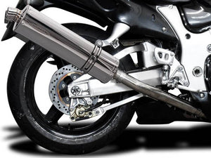 DELKEVIC Suzuki GSXR1300 Hayabusa (99/07) Full 4-1 Exhaust System with Stubby 18" Silencer – Accessories in the 2WheelsHero Motorcycle Aftermarket Accessories and Parts Online Shop