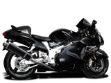 DELKEVIC Suzuki GSXR1300 Hayabusa (99/07) Full 4-1 Exhaust System with Stubby 18" Carbon Silencer – Accessories in the 2WheelsHero Motorcycle Aftermarket Accessories and Parts Online Shop