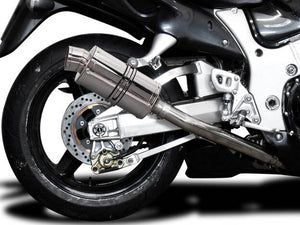 DELKEVIC Suzuki GSXR1300 Hayabusa (99/07) Full 4-1 Exhaust System with SS70 9" Silencer – Accessories in the 2WheelsHero Motorcycle Aftermarket Accessories and Parts Online Shop