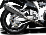 DELKEVIC Suzuki GSXR1300 Hayabusa (99/07) Full 4-1 Exhaust System with SL10 14" Silencer – Accessories in the 2WheelsHero Motorcycle Aftermarket Accessories and Parts Online Shop