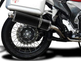 DELKEVIC Honda VFR1200X Crosstourer Full Exhaust System with Stubby 18" Carbon Silencer – Accessories in the 2WheelsHero Motorcycle Aftermarket Accessories and Parts Online Shop