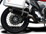 DELKEVIC Honda VFR1200X Crosstourer Full Exhaust System with Stubby 14" Carbon Silencer – Accessories in the 2WheelsHero Motorcycle Aftermarket Accessories and Parts Online Shop