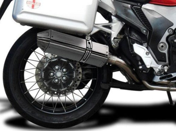 DELKEVIC Honda VFR1200X Crosstourer Full Exhaust System with 13