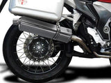 DELKEVIC Honda VFR1200X Crosstourer Full Exhaust System with Stubby 17" Tri-Oval Silencer – Accessories in the 2WheelsHero Motorcycle Aftermarket Accessories and Parts Online Shop