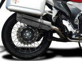 DELKEVIC Honda VFR1200X Crosstourer Full Exhaust System with SL10 14" Silencer – Accessories in the 2WheelsHero Motorcycle Aftermarket Accessories and Parts Online Shop