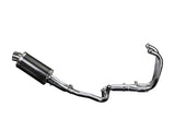 DELKEVIC Kawasaki Ninja 300 Full Exhaust System with DS70 9" Carbon Silencer – Accessories in the 2WheelsHero Motorcycle Aftermarket Accessories and Parts Online Shop