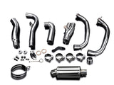 DELKEVIC Kawasaki Ninja 300 Full Exhaust System with SS70 9" Silencer – Accessories in the 2WheelsHero Motorcycle Aftermarket Accessories and Parts Online Shop