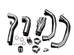 DELKEVIC Kawasaki Ninja 300 Stainless Steel 2-1 Headers – Accessories in the 2WheelsHero Motorcycle Aftermarket Accessories and Parts Online Shop