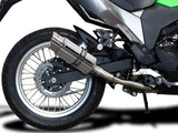 DELKEVIC Kawasaki KLE 300 Versys-X Full Exhaust System with Mini 8" Silencer – Accessories in the 2WheelsHero Motorcycle Aftermarket Accessories and Parts Online Shop