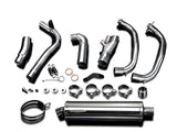 DELKEVIC Kawasaki KLE 300 Versys-X Full Exhaust System with Stubby 18" Silencer – Accessories in the 2WheelsHero Motorcycle Aftermarket Accessories and Parts Online Shop