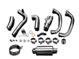 DELKEVIC Kawasaki KLE 300 Versys-X Full Exhaust System with SS70 9" Silencer – Accessories in the 2WheelsHero Motorcycle Aftermarket Accessories and Parts Online Shop