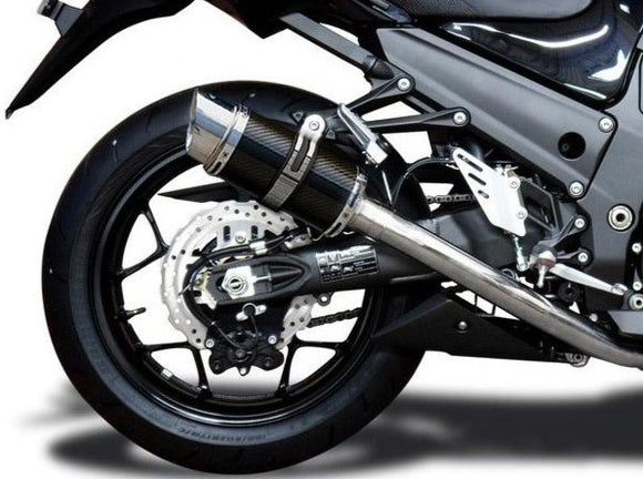 DELKEVIC Kawasaki Ninja ZX-14R Full Exhaust System with Mini 8