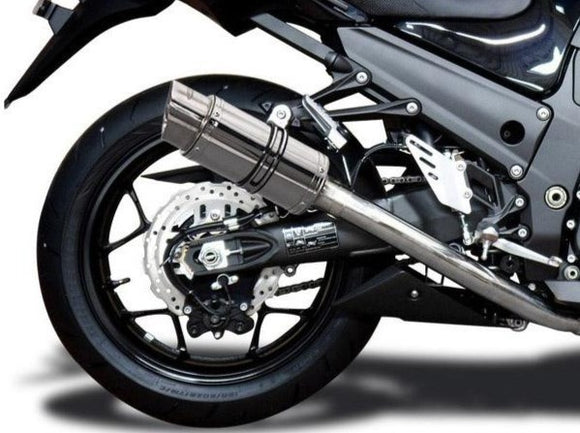 DELKEVIC Kawasaki Ninja ZX-14R Full Exhaust System with Mini 8