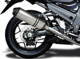 DELKEVIC Kawasaki Ninja ZX-14R Full Exhaust System with 13.5" Titanium X-Oval Silencers – Accessories in the 2WheelsHero Motorcycle Aftermarket Accessories and Parts Online Shop