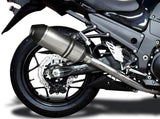 DELKEVIC Kawasaki Ninja ZX-14R Full Exhaust System with 10" Titanium X-Oval Silencers – Accessories in the 2WheelsHero Motorcycle Aftermarket Accessories and Parts Online Shop