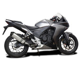 DELKEVIC Honda CB500 / CBR500R Full Exhaust System with 13.5" Titanium X-Oval Silencer – Accessories in the 2WheelsHero Motorcycle Aftermarket Accessories and Parts Online Shop