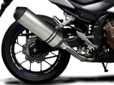 DELKEVIC Honda CB500 / CBR500R Full Exhaust System with 13.5" Titanium X-Oval Silencer – Accessories in the 2WheelsHero Motorcycle Aftermarket Accessories and Parts Online Shop