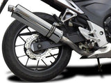 DELKEVIC Honda CB500 / CBR500R Full Exhaust System with Stubby 18" Silencer – Accessories in the 2WheelsHero Motorcycle Aftermarket Accessories and Parts Online Shop