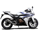 DELKEVIC Honda CB500 / CBR500R Full Exhaust System with SS70 9" Silencer – Accessories in the 2WheelsHero Motorcycle Aftermarket Accessories and Parts Online Shop