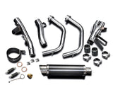 DELKEVIC Honda CB500 / CBR500R Full Exhaust System with DL10 14" Carbon Silencer – Accessories in the 2WheelsHero Motorcycle Aftermarket Accessories and Parts Online Shop