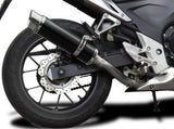 DELKEVIC Honda CB500 / CBR500R Full Exhaust System with DL10 14" Carbon Silencer – Accessories in the 2WheelsHero Motorcycle Aftermarket Accessories and Parts Online Shop