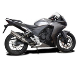 DELKEVIC Honda CB500 / CBR500R Full Exhaust System with SL10 14" Silencer – Accessories in the 2WheelsHero Motorcycle Aftermarket Accessories and Parts Online Shop