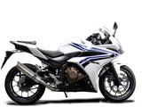 DELKEVIC Honda CB500 / CBR500R Full Exhaust System with SL10 14" Silencer – Accessories in the 2WheelsHero Motorcycle Aftermarket Accessories and Parts Online Shop