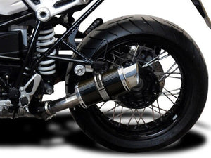 DELKEVIC BMW R nineT Slip-on Exhaust Mini 8" Carbon – Accessories in the 2WheelsHero Motorcycle Aftermarket Accessories and Parts Online Shop