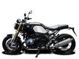 DELKEVIC BMW R nineT Slip-on Exhaust Stubby 17" Tri-Oval – Accessories in the 2WheelsHero Motorcycle Aftermarket Accessories and Parts Online Shop