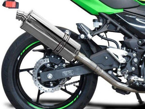 DELKEVIC Kawasaki Ninja 400 / Z400 Full Exhaust System with Stubby 14" Silencer – Accessories in the 2WheelsHero Motorcycle Aftermarket Accessories and Parts Online Shop