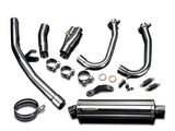 DELKEVIC Kawasaki Ninja 400 / Z400 Full Exhaust System with Stubby 18" Silencer – Accessories in the 2WheelsHero Motorcycle Aftermarket Accessories and Parts Online Shop