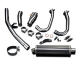 DELKEVIC Kawasaki Ninja 400 / Z400 Full Exhaust System with Stubby 18" Carbon Silencer – Accessories in the 2WheelsHero Motorcycle Aftermarket Accessories and Parts Online Shop