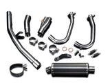 DELKEVIC Kawasaki Ninja 400 / Z400 Full Exhaust System with Stubby 14" Carbon Silencer – Accessories in the 2WheelsHero Motorcycle Aftermarket Accessories and Parts Online Shop