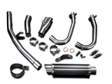 DELKEVIC Kawasaki Ninja 400 / Z400 Full Exhaust System with DL10 14" Carbon Silencer – Accessories in the 2WheelsHero Motorcycle Aftermarket Accessories and Parts Online Shop