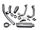 DELKEVIC Kawasaki Ninja 400 / Z400 Full Exhaust System with SL10 14" Silencer – Accessories in the 2WheelsHero Motorcycle Aftermarket Accessories and Parts Online Shop