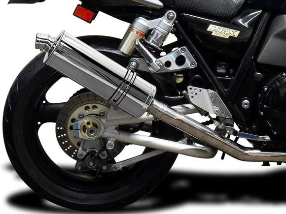 DELKEVIC Kawasaki ZRX1100 / ZRX1200 Full Exhaust System Stubby 14